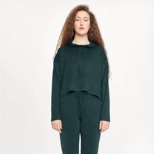 Girlfriend Collective - Reset
Hoodie - Moss Size Medium